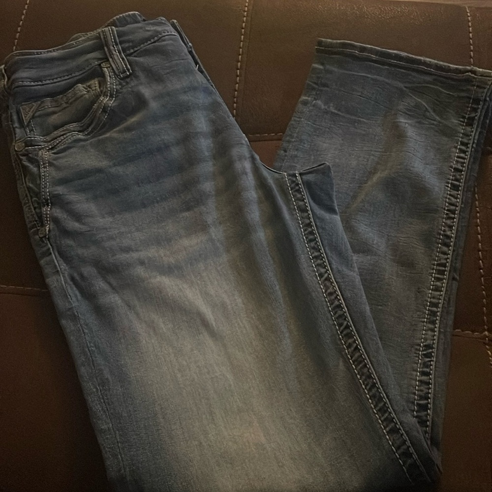Men’s Buckle Salvage Jeans 33x32 mayhem straight